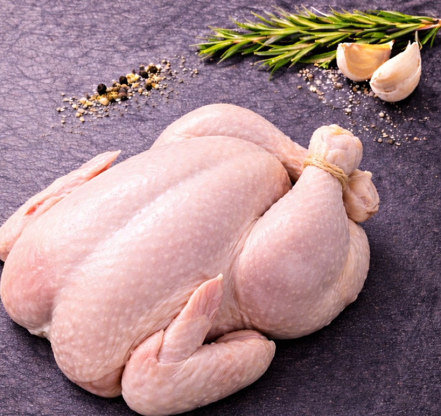 Fresh whole chicken