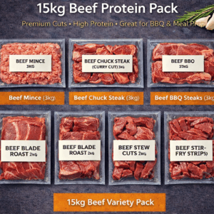 CNP Beef Value Feast Box — 15kg | Fresh or Freshly Frozen | Bigger Cuts Bigger Value