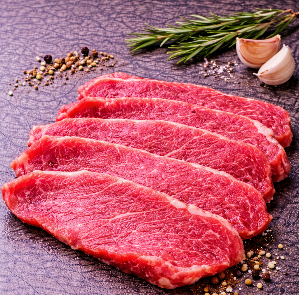 Lamb Fast-Fry Steak (Thin Sliced) – Grass-Fed (Fresh or Freshly Frozen)