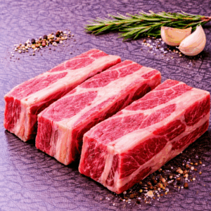 Beef Short Ribs (BBQ Style) – Grass-Fed (Freshly Frozen)