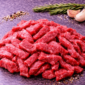 Beef Stir Fry Strips – Grass-Fed (Freshly Frozen)