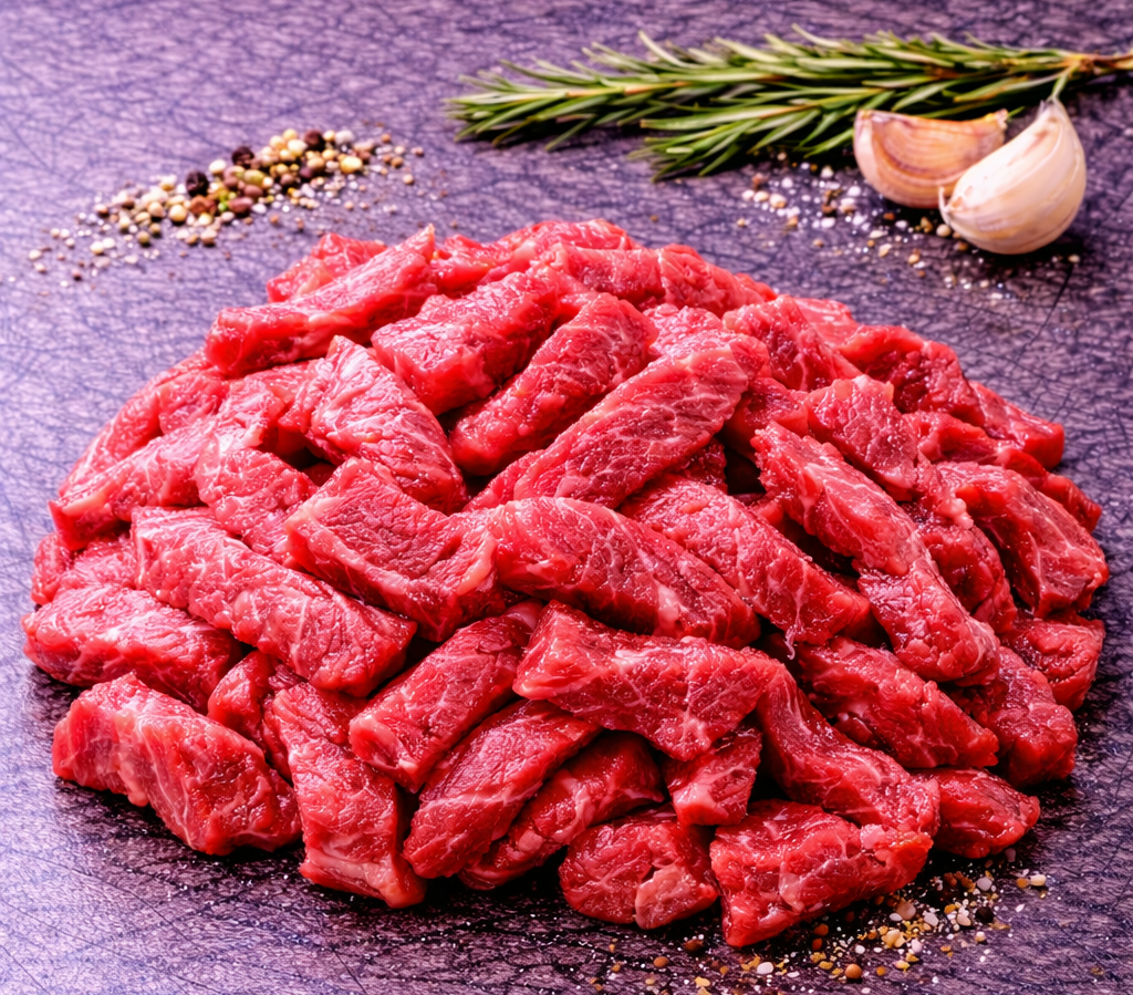 Beef Stir Fry Strips – Grass-Fed (Fresh or Freshly Frozen)