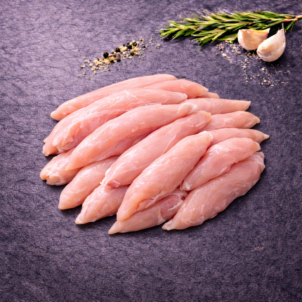 Organic Chicken Tenderloins – Fresh or Freshly Frozen